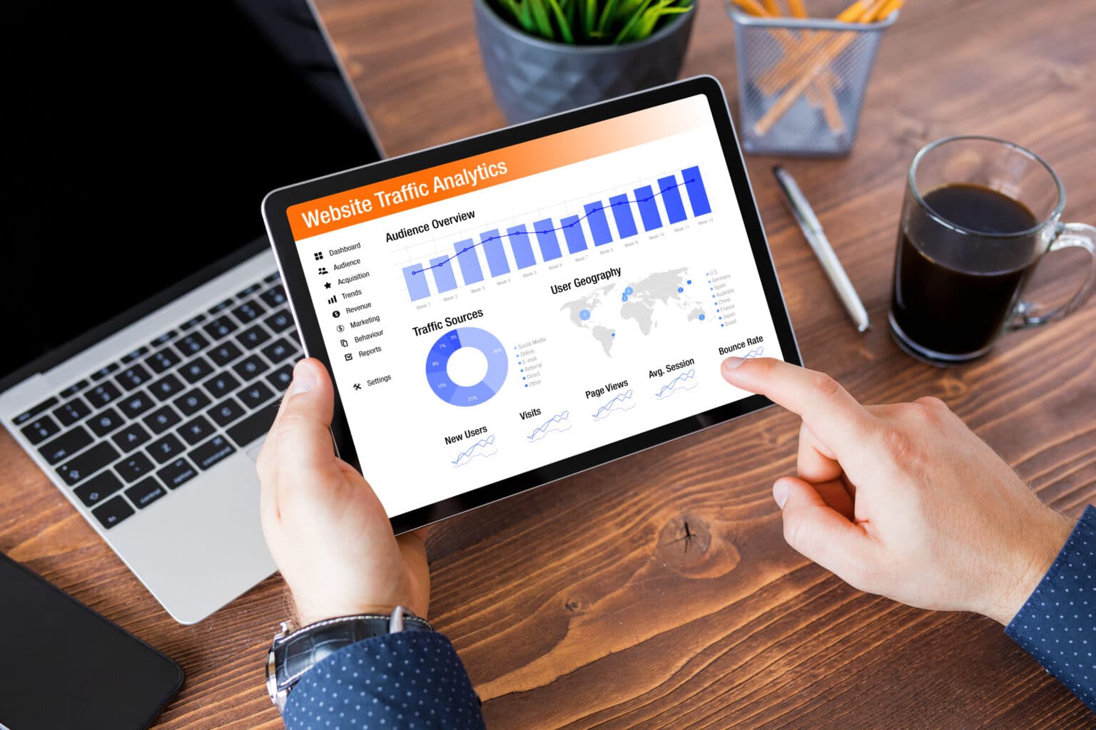 Trafic site web : Guide complet pour 2024