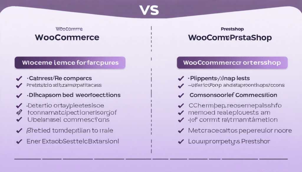 découvrez notre comparaison approfondie entre woocommerce et prestashop pour déterminer quel est le meilleur choix pour votre e-boutique. analysez les fonctionnalités, la flexibilité et les coûts de chaque solution afin de faire le choix idéal pour votre entreprise en ligne.