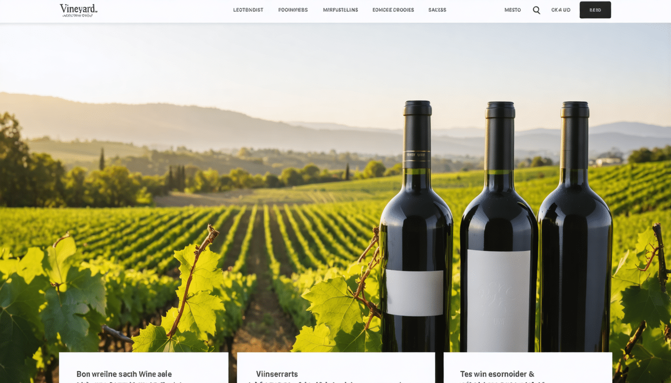 découvrez notre guide pratique pour concevoir un site internet dédié à votre vignoble. apprenez les meilleures stratégies pour mettre en valeur vos produits, attirer des clients et optimiser votre présence en ligne.