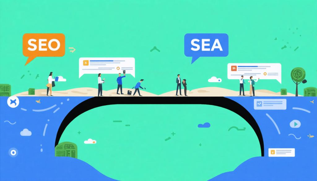 L&rsquo;alliance stratégique entre le SEO et le SEA : une synergie incontournable !