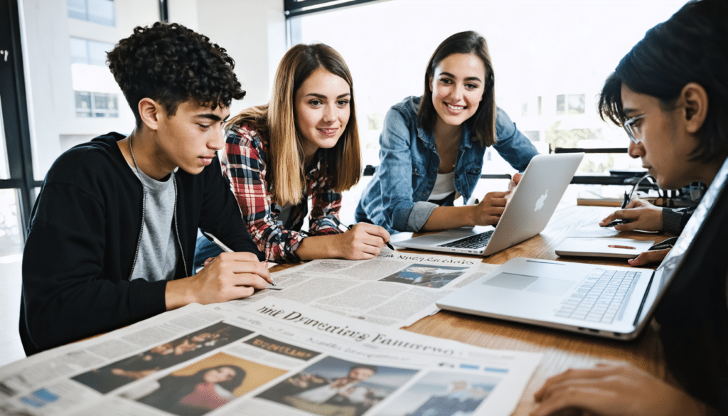 Le journal en ligne : Une source d&rsquo;inspiration et d&rsquo;information