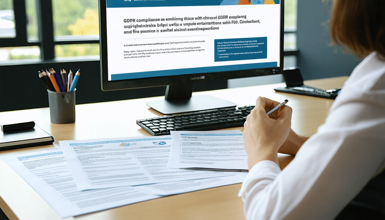 découvrez notre guide pratique sur le rgpd pour vous aider à conformer votre site web aux réglementations de protection des données. apprenez les étapes essentielles pour garantir la sécurité et la confidentialité des informations de vos utilisateurs tout en respectant la législation en vigueur.