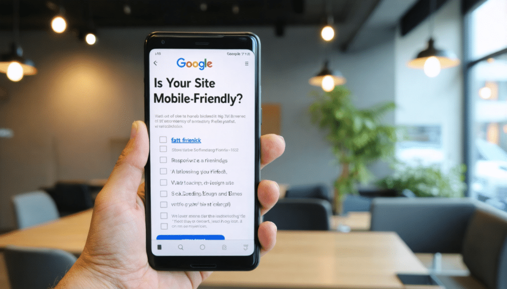 Votre site est-il adapté aux mobiles selon Google ?