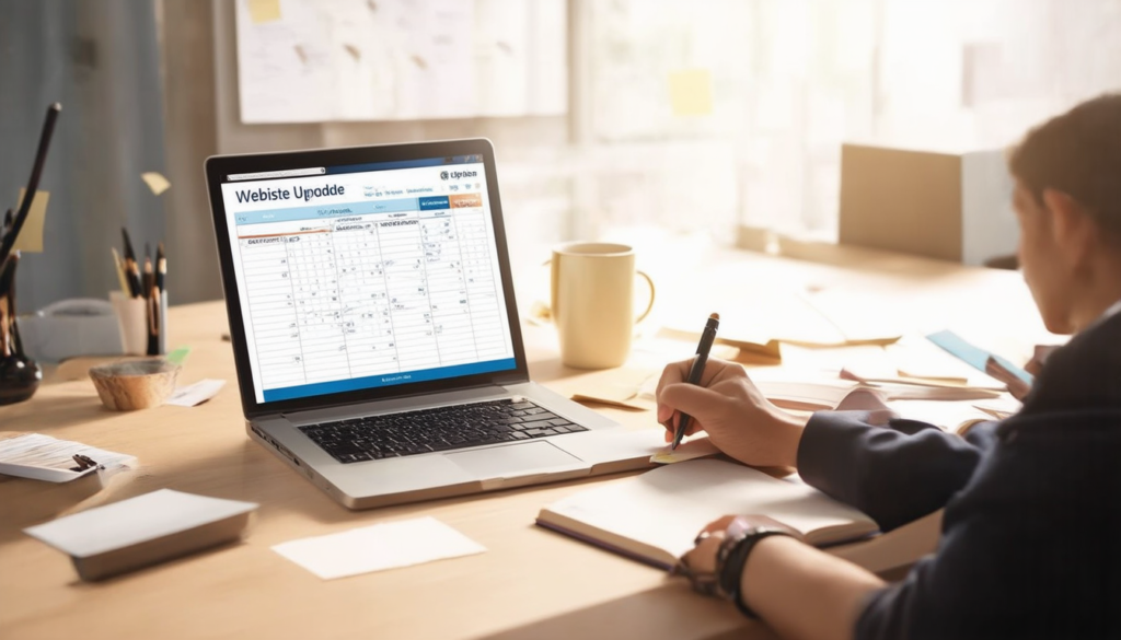 Comment établir un calendrier de mise à jour pour votre site ? 7 découvrez les étapes essentielles pour créer un calendrier de mise à jour efficace pour votre site web. optimisez votre contenu, améliorez votre référencement et engagez vos visiteurs grâce à des mises à jour régulières et stratégiques.