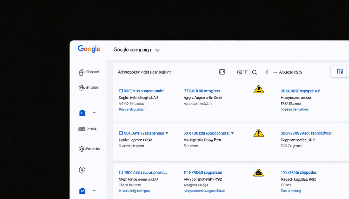 découvrez les étapes à suivre en cas de blocage ou de suspension de votre compte google ads. obtenez des conseils pour résoudre les problèmes, comprendre les raisons de la suspension et éviter les erreurs futures afin de relancer votre campagne publicitaire efficacement.