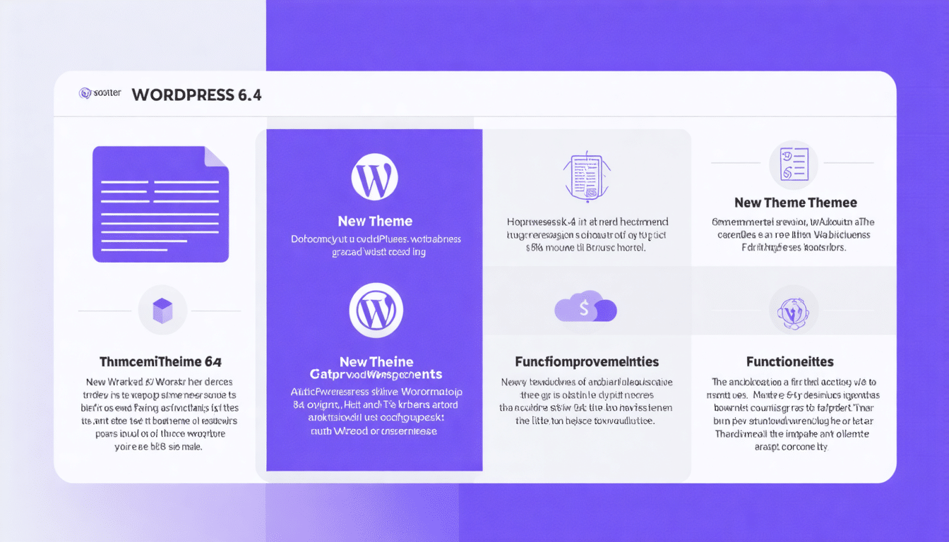 découvrez les nouvelles fonctionnalités captivantes de wordpress 6.4 avec le thème 'shirley'. plongez dans une expérience utilisateur améliorée et explorez des outils innovants pour créer des sites web encore plus attrayants et performants.