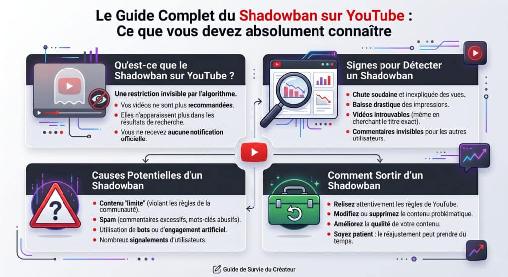 Le guide complet du shadowban sur YouTube : ce que vous devez absolument connaître 7 youtube 12