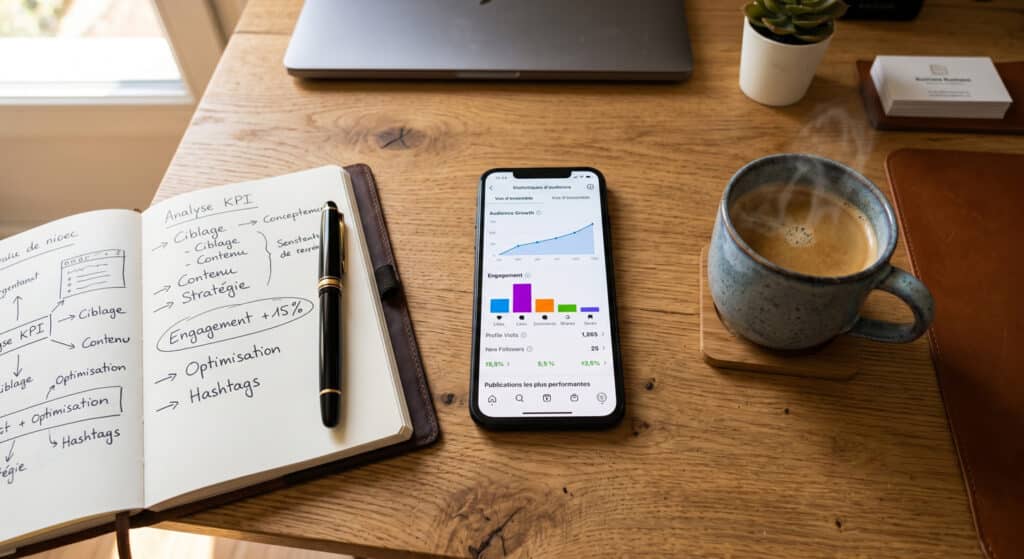 Statistiques Instagram : comment les analyser ? 1 Gemini Generated Image uj391ruj391ruj39